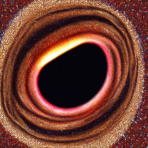 Image similar to smiling black hole