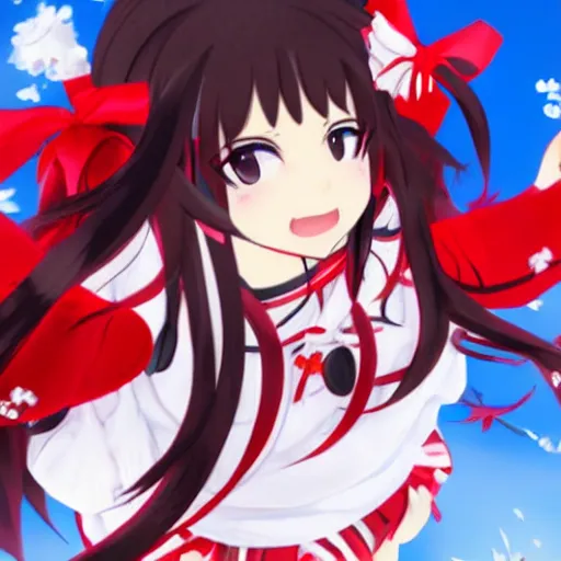 Image similar to hakurei reimu