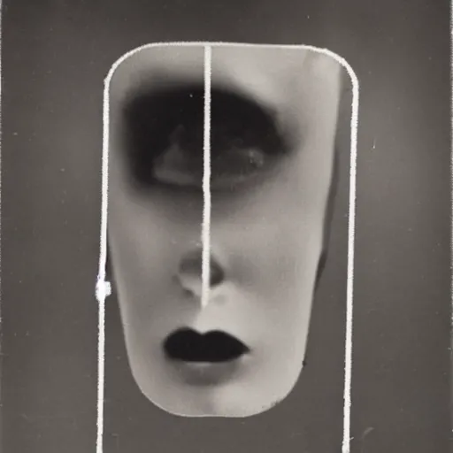 Image similar to The ‘Naive Oculus’ by Man Ray, auction catalogue photo, private collection, provided by the estate of Marcel Duchamp