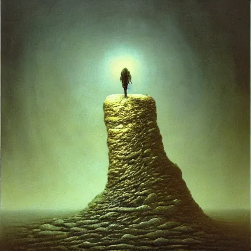 Prompt: zdzislaw beksinski