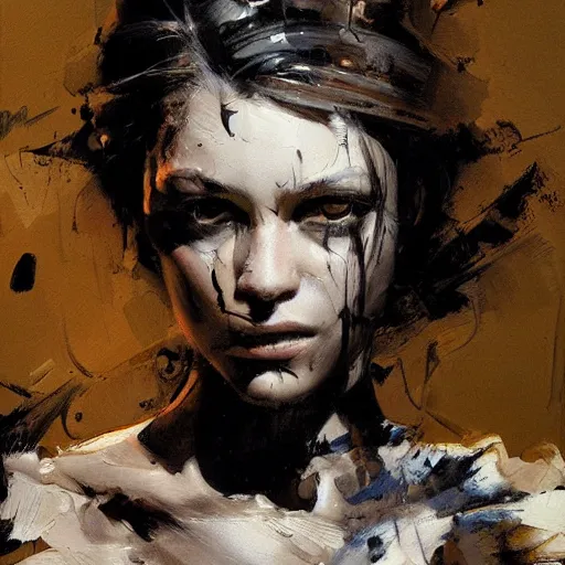 Image similar to high quality high detail painting by ashley wood, hd, photorealistic lighting