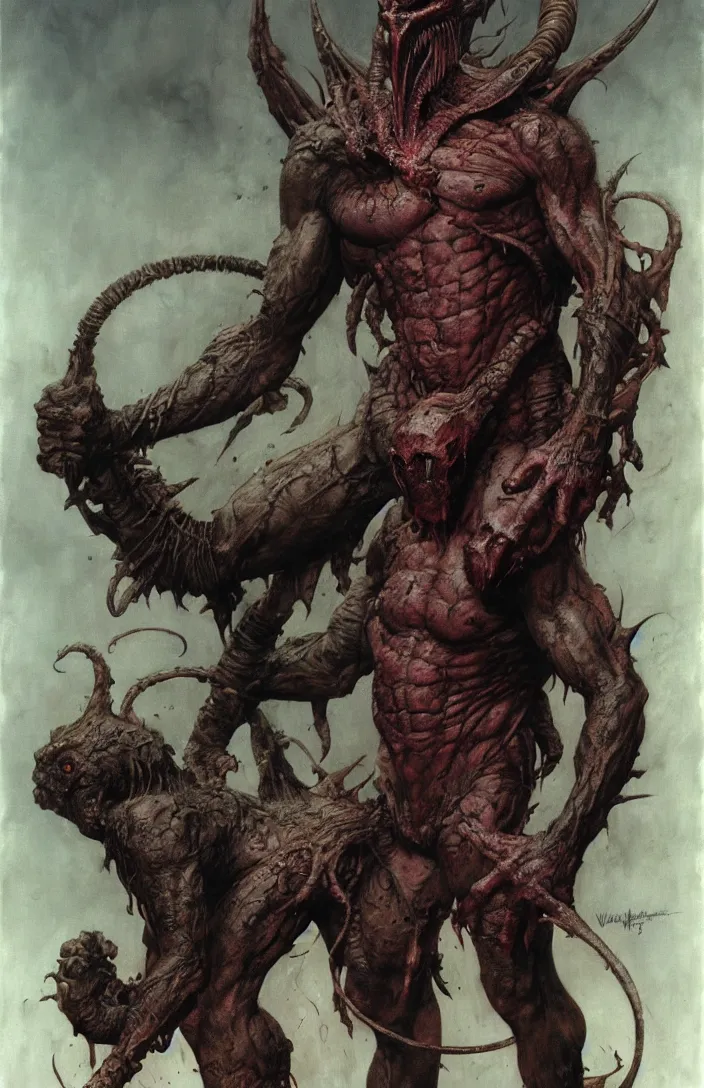 Prompt: the predator in the style of wayne barlowe, gustav moreau, goward, bussiere, roberto ferri, santiago caruso, luis ricardo falero, frazetta, boris vallejo