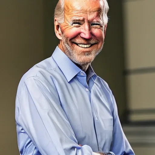 Image similar to bearded joe biden with a beard