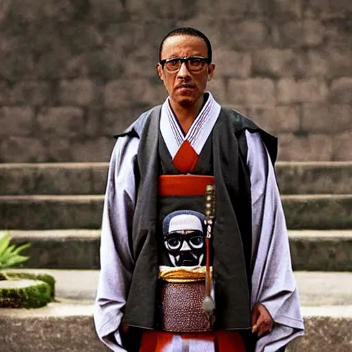 Image similar to gustavo fring as a samurai