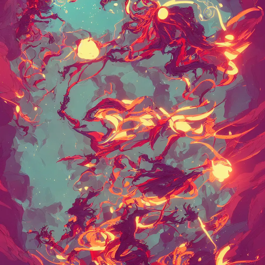 Prompt: the incredible sorcerer barry and his staff of incredible magic finds the dreamer's grave, digital art, fantasy, explosion of color, highly detailed, in the style of jake parker, in the style of conrad roset, swirly vibrant colors, sharp focus