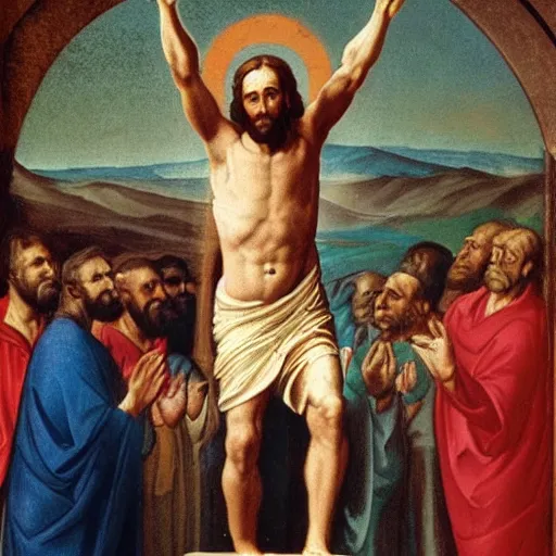 Image similar to Second return of Christ