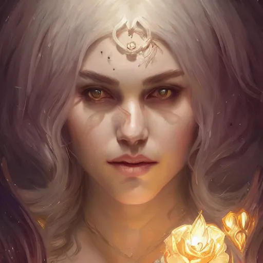 Prompt: beautiful young necromancer - joy, closeup, d & d, fantasy, intricate, elegant, highly detailed, digital painting, artstation, concept art, matte, sharp focus, illustration, art by artgerm and greg rutkowski and alphonse mucha