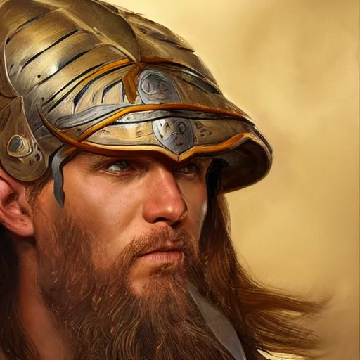 Prompt: a Portrait of an male viking, highly detailed, centered, digital painting, artstation, concept art, donato giancola, Joseph Christian Leyendecker, WLOP, Boris Vallejo, Breathtaking