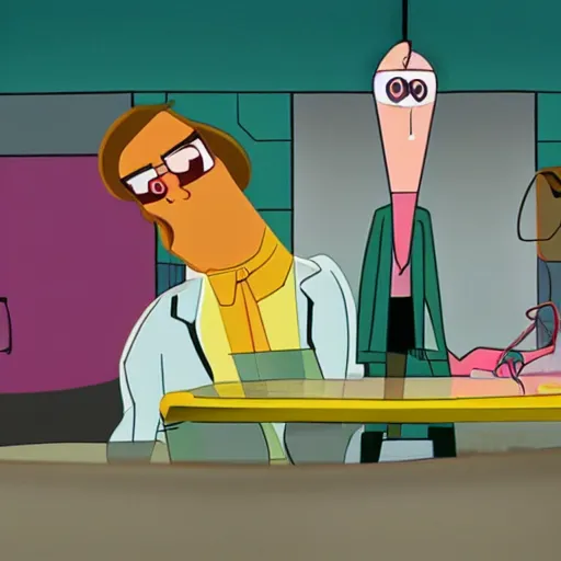 Prompt: Still from Dexter's Laboratory by Genndy Tartakovsky