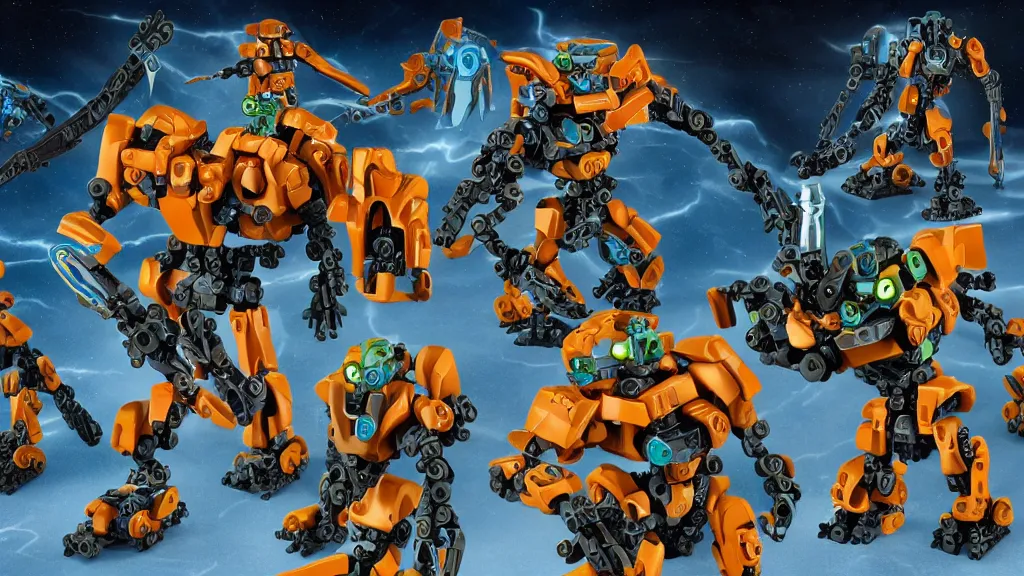 Prompt: new Bionicle sets promo 2022