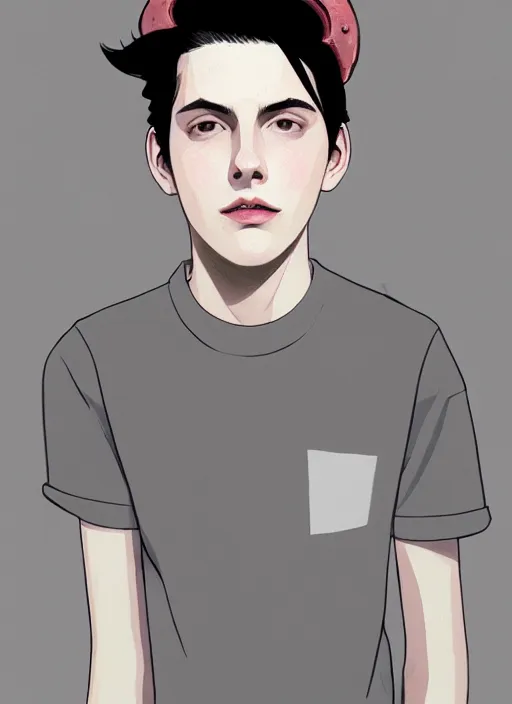 Prompt: portrait of teenage jughead jones wearing a light grey crown, crown, hamburger background, eyes closed, crown, black hair, intricate, elegant, glowing lights, warm lighting, highly detailed, digital painting, artstation, concept art, smooth, sharp focus, illustration, art by wlop, mars ravelo and greg rutkowski