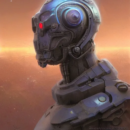 Prompt: cyborg techno power armor, realistic anthropomorphic shiba inu, fantasy science fiction, cyborg techno power armor glowing electric aura, by donato giancola and greg rutkowski and wayne barlow and zdzisław beksinski, realistic face, visible face, digital art, artstation, symmetry