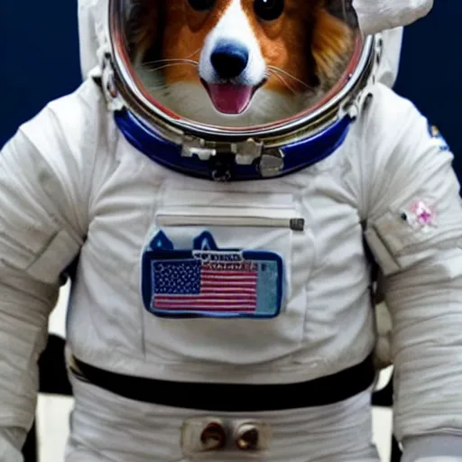 Prompt: “ corgi in astronaut suit ”