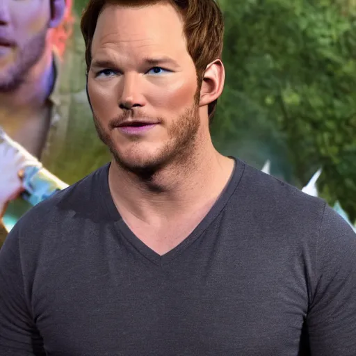 Image similar to chris pratt as a crisp rat