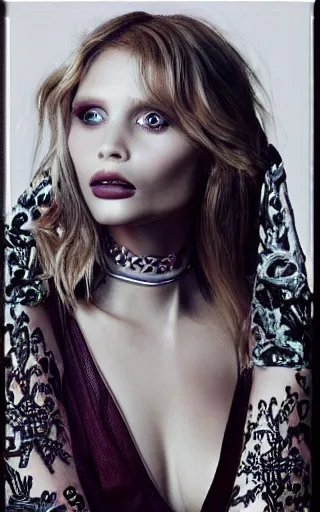 Image similar to portrait of abbey lee