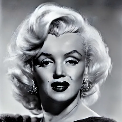 Image similar to Marilyn Monroe in Witness for the Prosecution (1957).