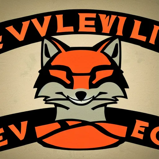 Image similar to logo for evil corporation that involves foxes