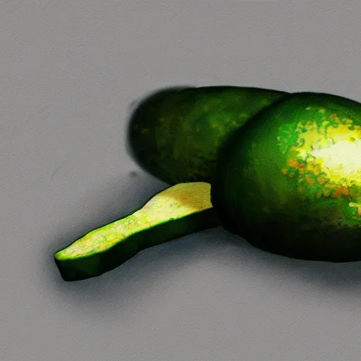 Prompt: an avocado as military tank, cnn, ultradetailed, artstation