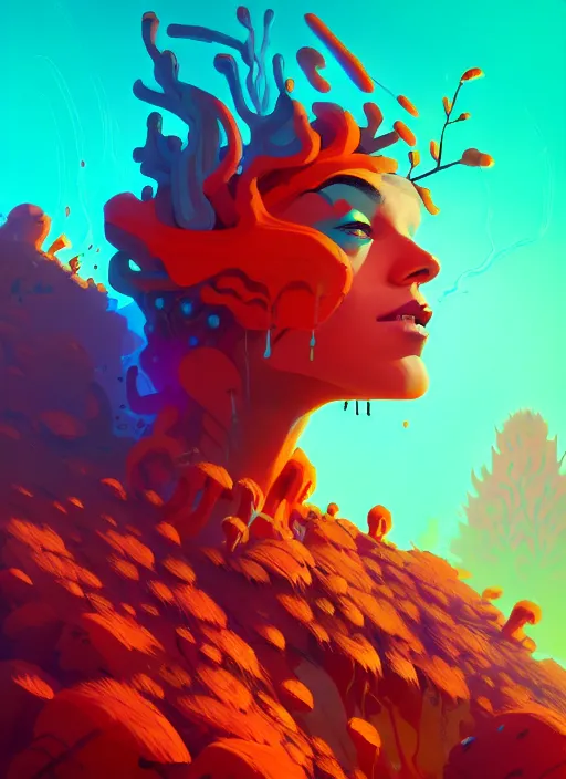 Image similar to naturepunk master of fire and wind crystals and trees, beautiful detailed realistic cinematic character concept fashion portrait, hi - fructose art magazine, by anton fadeev and paul lehr and david heskin and josan gonzalez, 8 k