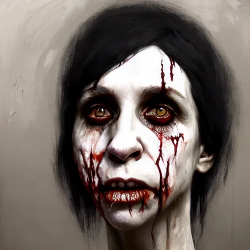 Prompt: pj harvey as a zombie, 7 days to die zombie, realistic proportions, fine art, award winning, intricate, elegant, sharp focus, cinematic lighting, digital painting, 8 k concept art, art by brom, art by guweiz and z. w. gu, art by michael hussar, 8 k