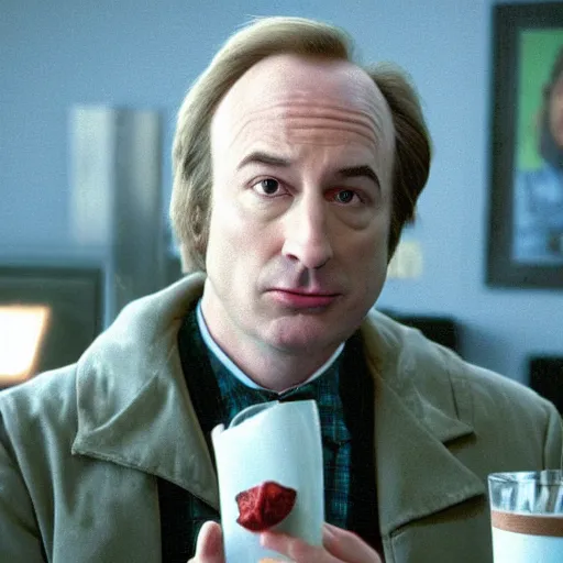 Prompt: bob odenkirk as pistachio disguisey in the 2 0 0 2 movie master of disguise