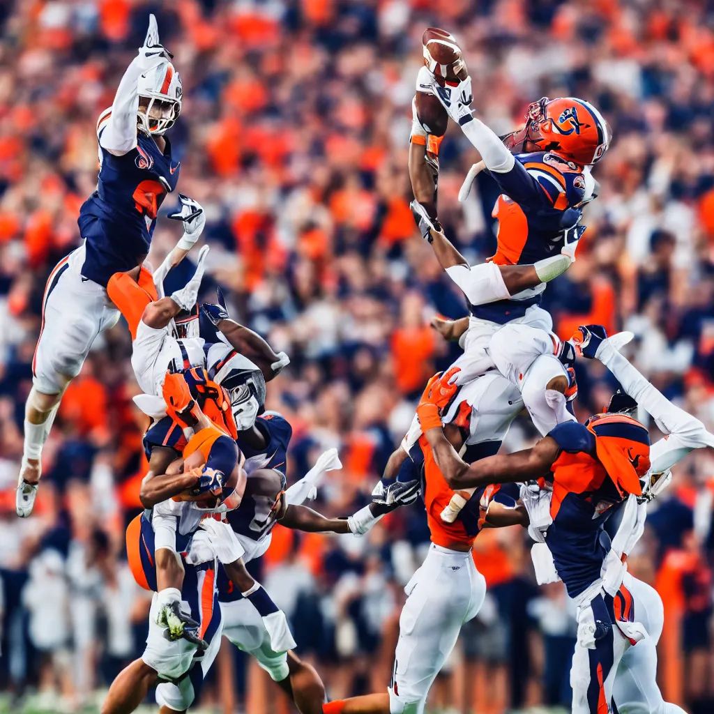 Prompt: auburn university football, photo, 8 k hd