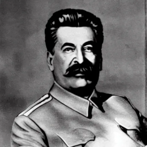 Image similar to stalin in arabic clothes