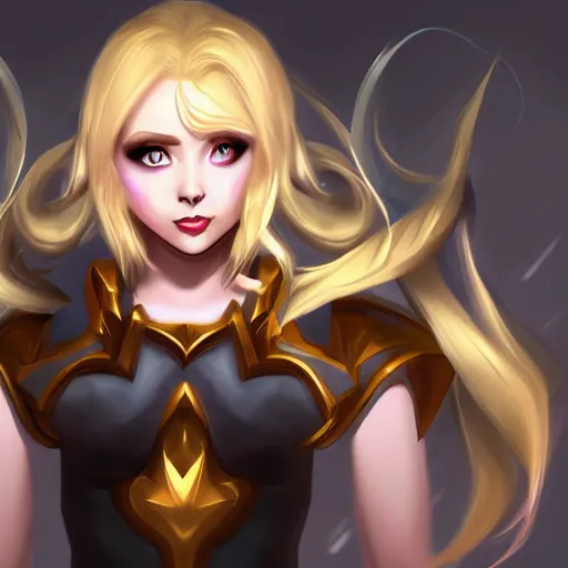 Image similar to Lux from League of legends, Character Portrait, Digital Art, trending on artstation