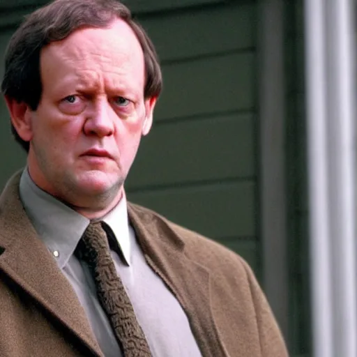 Prompt: Kevin Whately as Inspector Lewis 2004