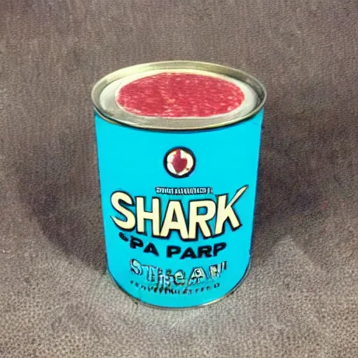 Prompt: Can of Shark Spam