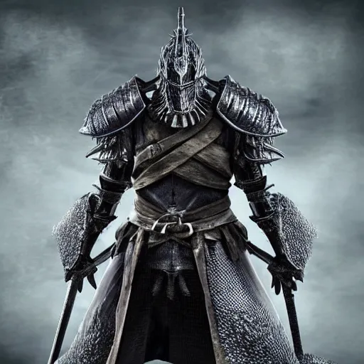 Image similar to “ hidetaka miyazaki as a dark souls boss with no armor ”