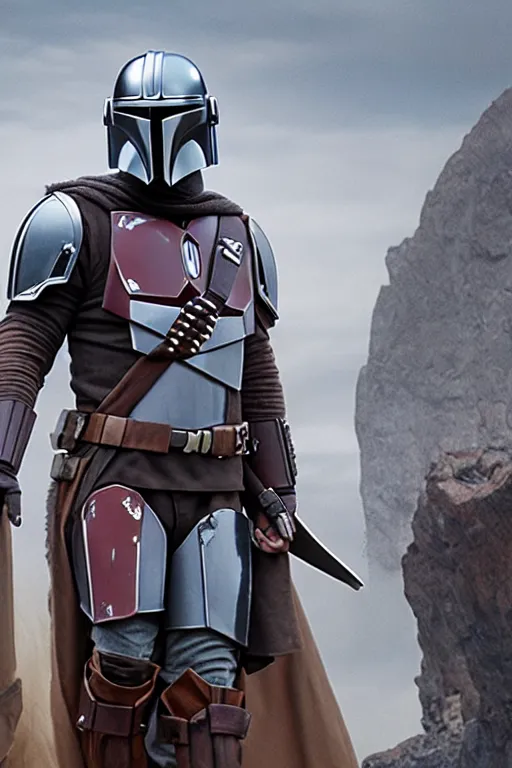 Prompt: the Mandalorian