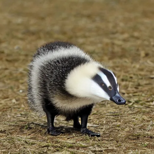 Prompt: goose badger