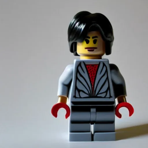 Image similar to keanu reeves as a lego man