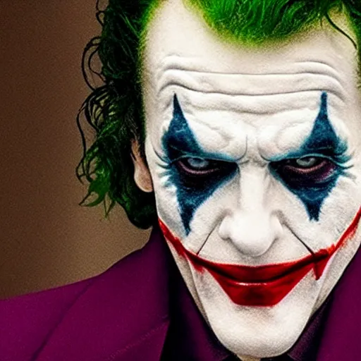 Image similar to film still of young Al Pacino as joker in the new Joker movie