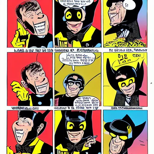 Prompt: alfred e. neuman dressed like bat - mite