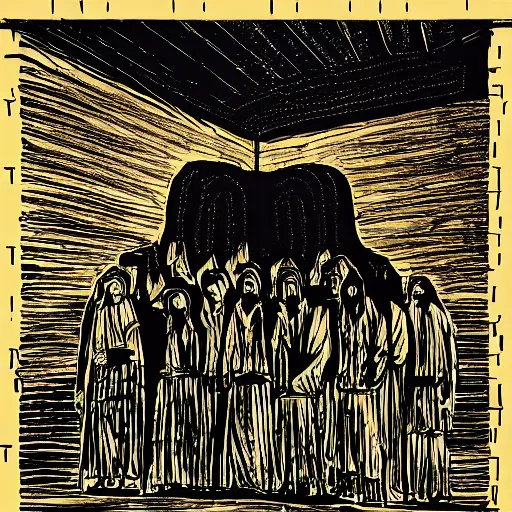 Prompt: Exodus 33:20 you cannot see my face, for man shall not see me and live, dynamic lighting, cinematic, establishing shot, extremely high detail, shining, photo realistic, cinematic lighting, intricate line drawings, 8k resolution