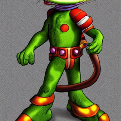 Image similar to real life version of Bucky O'Hare