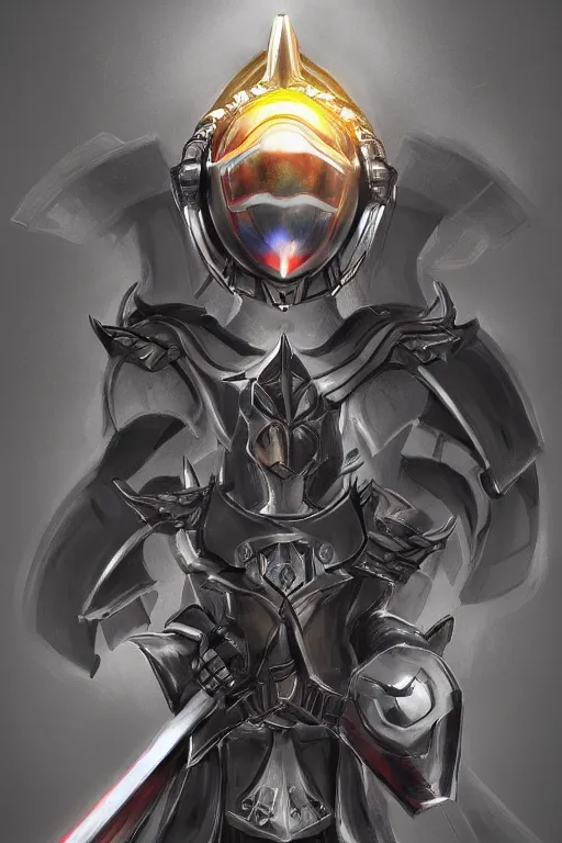 Image similar to helmet armor guardian destiny in witch queen illumination ray tracing hdr fanart arstation by sung choi robot ninja mask and eric pfeiffer and gabriel garza and casper konefal