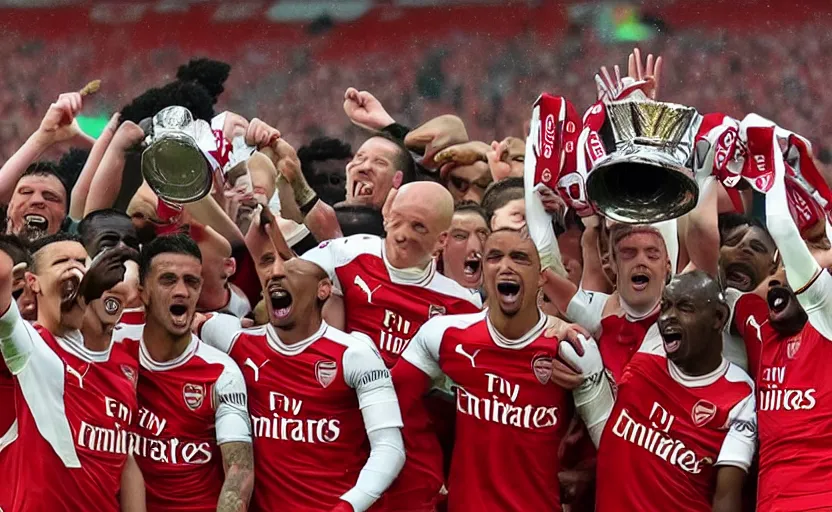 Prompt: “Arsenal Football Club winning the English Premier League”