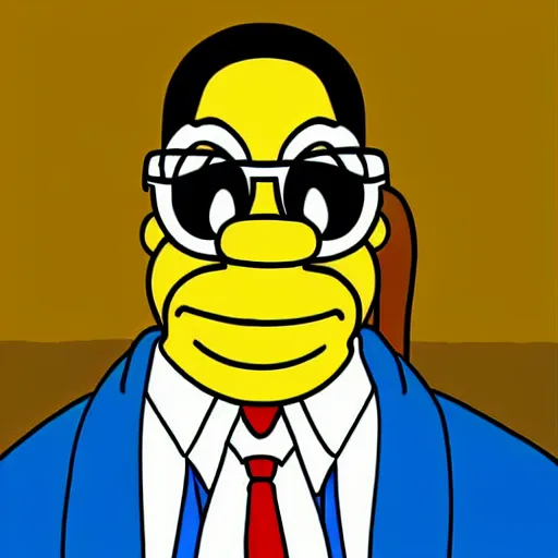 Prompt: Will Smith cosplay as Homer Simpson, detailed digital art, colourful masterpiece beautiful beautiful beautiful