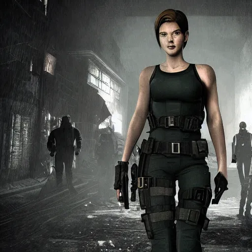 Prompt: Resident Evil set in the Soviet Union