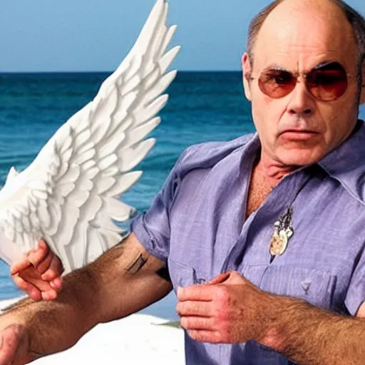 Image similar to jim lahey is an angel