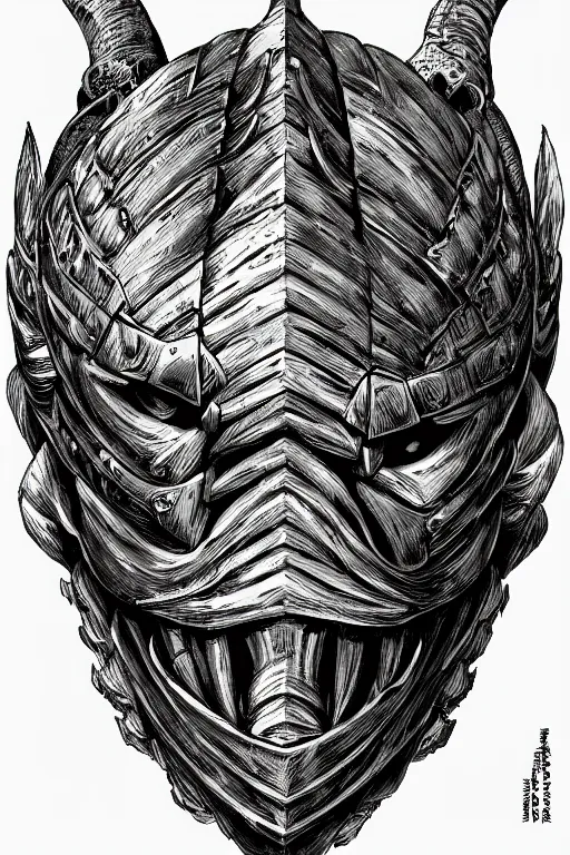 Image similar to artichoke armoured warrior, symmetrical, highly detailed, digital art, sharp focus, trending on art station, kentaro miura art style