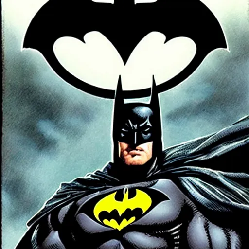 Image similar to batman by jim lee