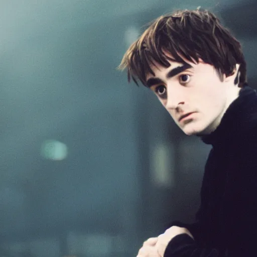 Image similar to 35mm film still of Daniel Radcliff