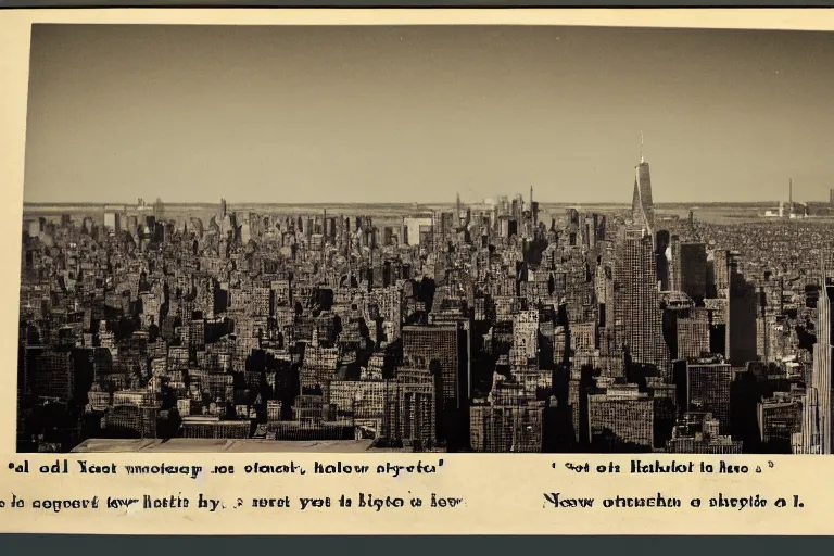 Prompt: old halftone newspaper photograph of a giant snake attacking new york city skyline