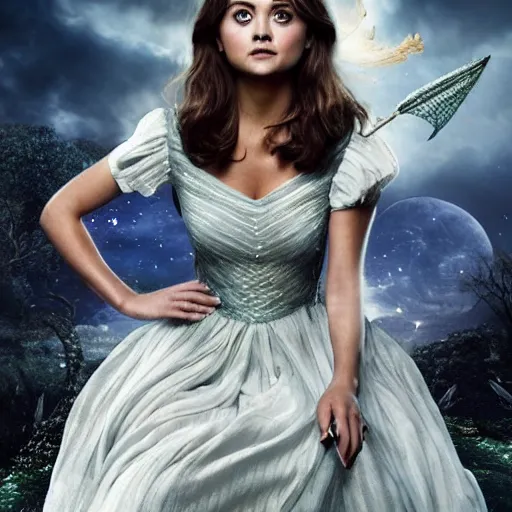 Image similar to jenna coleman as a good witch