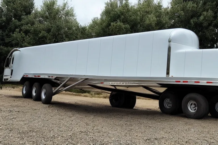 Image similar to diesel truck cattle trailer