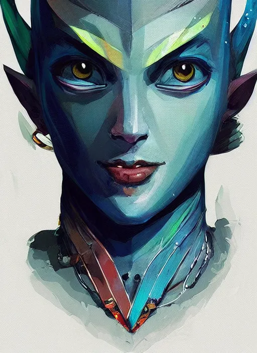 Prompt: highly detailed photorealistic portrait of the king zora from ocarina of time by atey ghailan, by greg rutkowski, by greg tocchini, by james gilleard, by joe fenton, by kaethe butcher, totally colorful, rainbow, neon coloring, dramatic lighting, chromatic, high contrast, trending in pinterest, award winning details